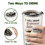 Espresso Martini tumbler view 9