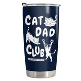 Cat Dad tumbler view 2