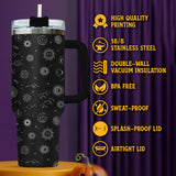 Skeleton Mom tumbler view 4