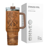 Fishing Gifts For Men tumbler view 4