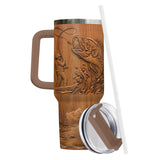 Fishing Gifts For Men tumbler view 3
