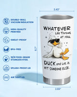 Duck tumbler view 2