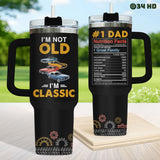 Car Dad tumbler view 5